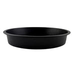 Premium Kitchen 9" x 9" Round Nonstick Steel Cake Pan, Dark Gray - Premium Stainless Steel Garlic Presser & Peeler Detail