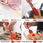 Durable Steel 14 Pcs Cooking Utensils Set with Holder, Heat Resistant Silicone Kitchen Cookware Utensils Set, Kitchen Cooking Tools... - Heavy Duty Stainless Steel Kitchen Shears Detail