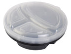 Sweet Treat Shaped 5-Pack Round Meal Prep Containers with 3 Compartments and Lids, 1L, BPA-Free, Microwave & Dishwasher Safe, Made for F... - Squishy Dohnut Sweet Treat Shaped Stress Toy Detail