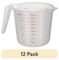 Time-Saving (12 pack) 4 Cup PP Plastic Measuring Cup, 32 oz, Clear - Innovative Kitchen Helper for Modern Cooking - Default Title