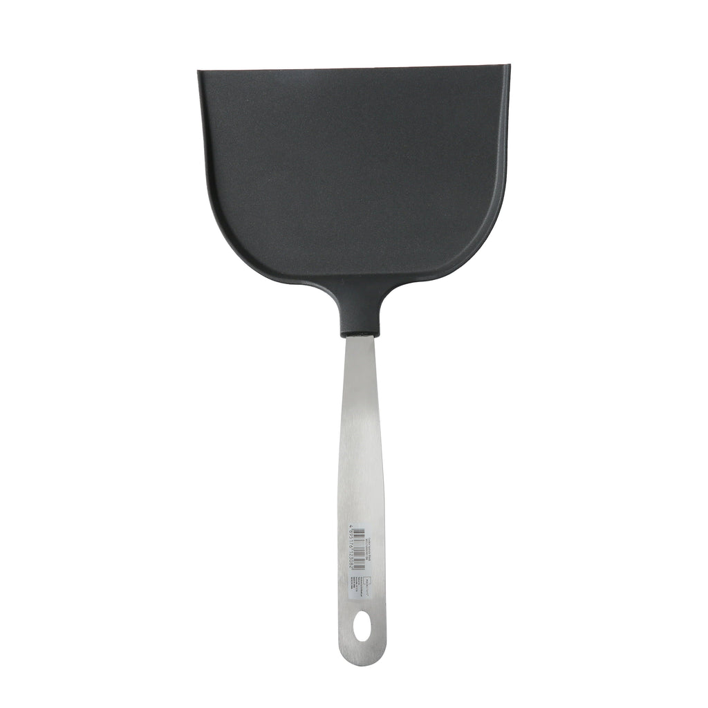 Heavy Duty Jumbo Baking 12.8 in Stainless Steel Nylon Kitchen Spatula - High-Precision Culinary Tool for Baking & Cooking Detail