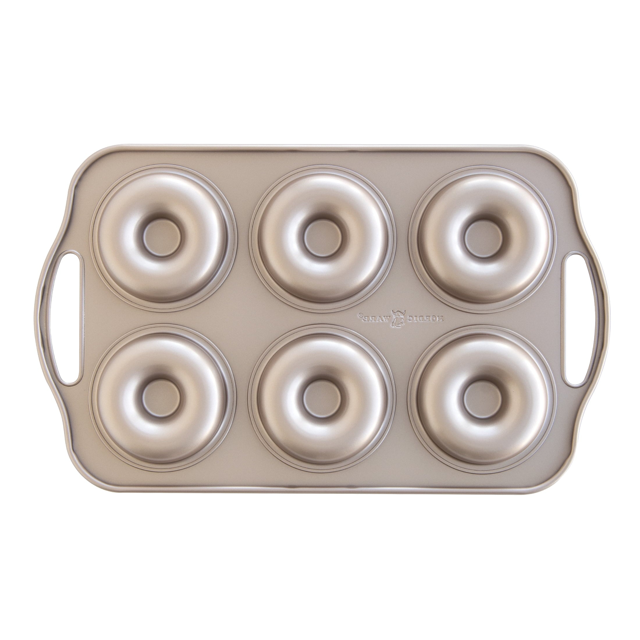Premium Kitchen 6 Cavity Nonstick Steel Donut Pan - Innovative Kitchen Helper for Modern Cooking Detail