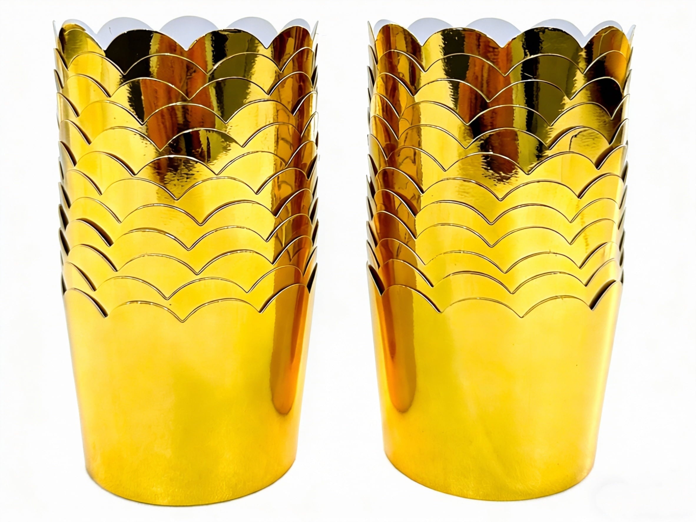 Innovative Baking Cups, 24 Count - Premium Stainless Steel Garlic Presser & Peeler Detail