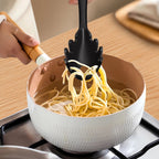 Multi-Functional Silicone Cooking Utensils Set - 446°F Heat Resistant Kitchen Utensils,Turner Tongs,Spatula,Spoon,Brush,Whisk,Ki... - Multi-Functional Manual Food Chopper & Slicer Detail