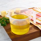 Time-Saving (12 pack) 4 Cup PP Plastic Measuring Cup, 32 oz, Clear - Innovative Kitchen Helper for Modern Cooking Detail