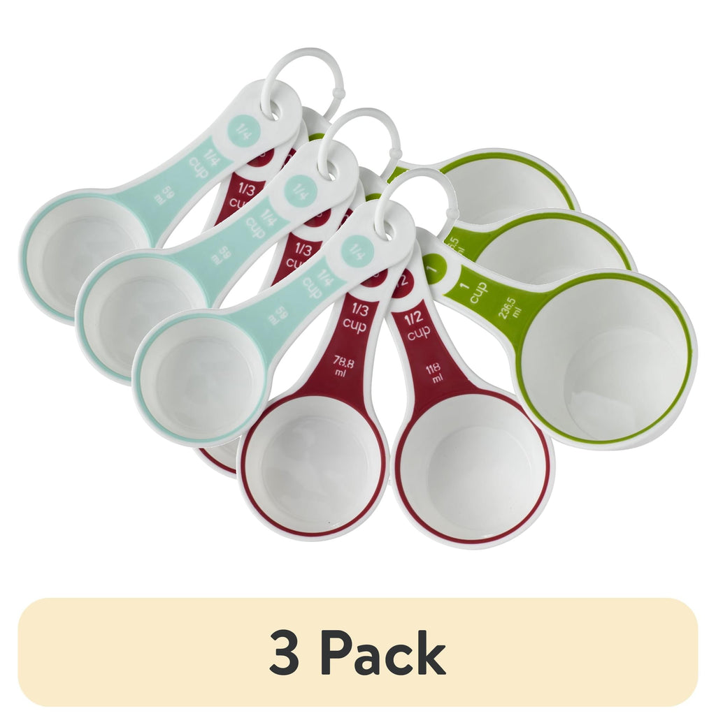 Premium Kitchen (3 pack) 4-Piece Measuring Cups Set, Multicolor - Innovative Kitchen Helper for Modern Cooking - Default Title