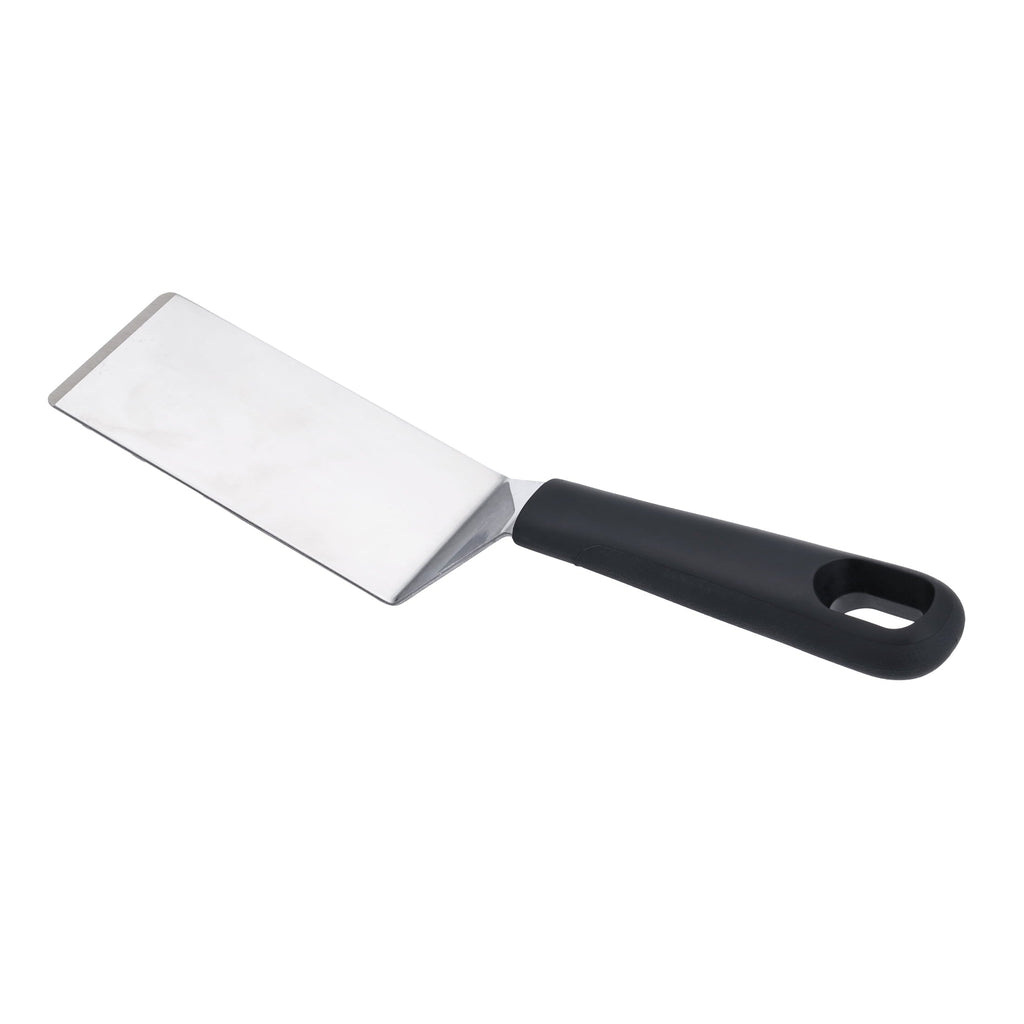 Professional Grade Stainless Steel Mini Dessert Spatula with Softgrip Handle for Serving Pancakes or Desserts - Multi-Purpose Hand Tool for Daily Meal Prep Detail