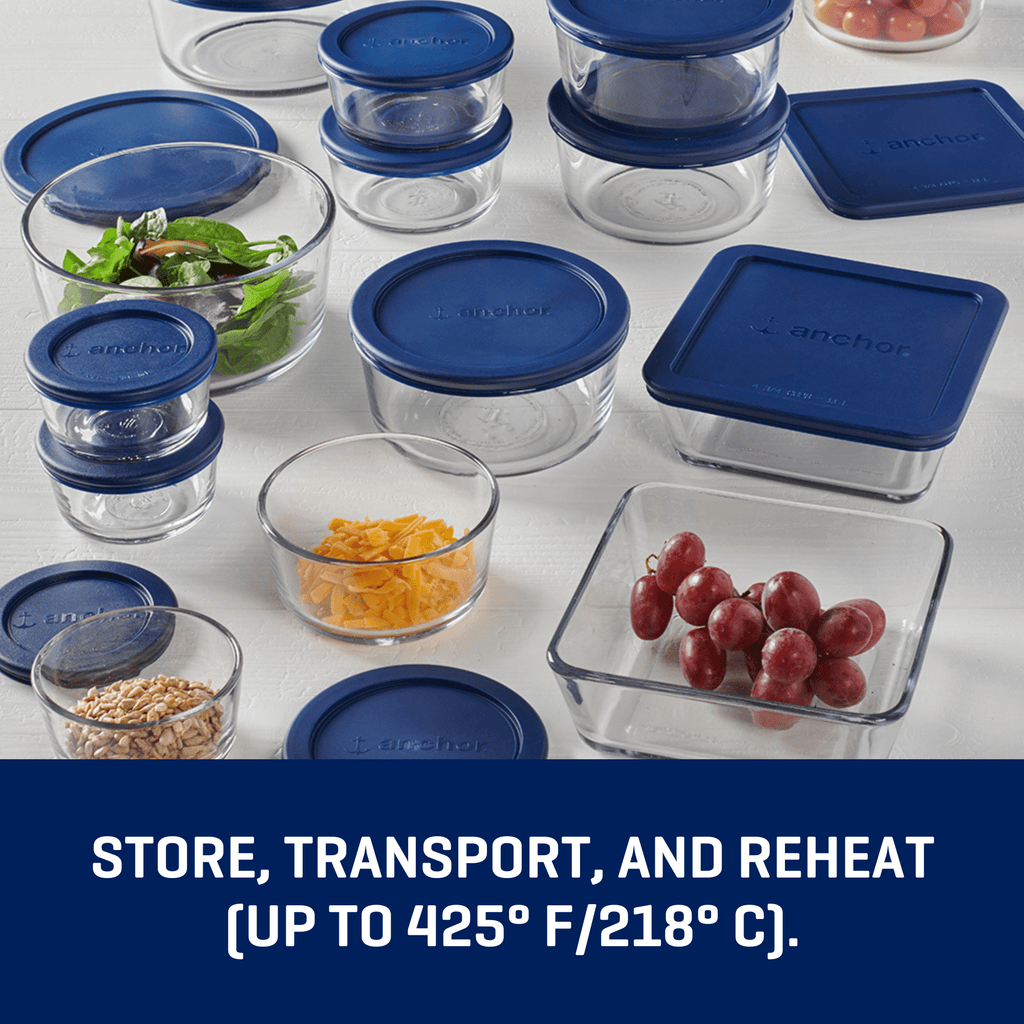 Deliciously Squishy Glass Food Storage Containers with SnugFit Lids, 30 Piece Set - Squishy Dohnut Sweet Treat Shaped Stress Toy Detail