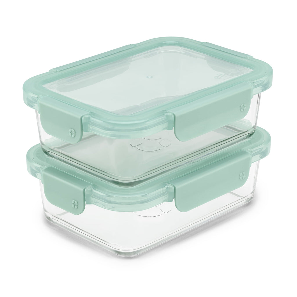 Sweet Treat Shaped 3.4 Cup 2 Pack Glass Meal Prep Containers with Locking Lids - Squishy Dohnut Sweet Treat Shaped Stress Toy Detail