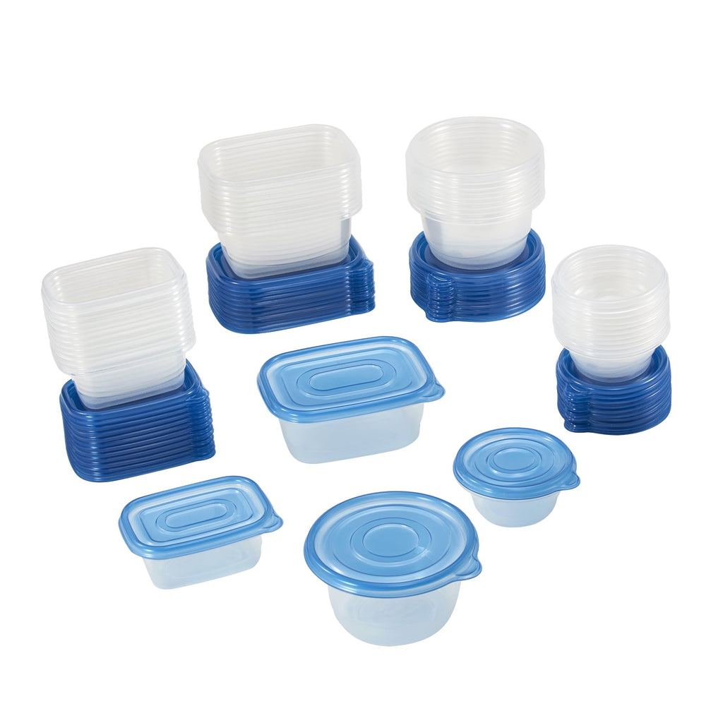 Sweet Treat Shaped 92pc Plastic Food Storage Container set, Ideal Use for Refrigeration Storage and Organization,... - Fun Food Fidget Cookie Squishable Toy Detail