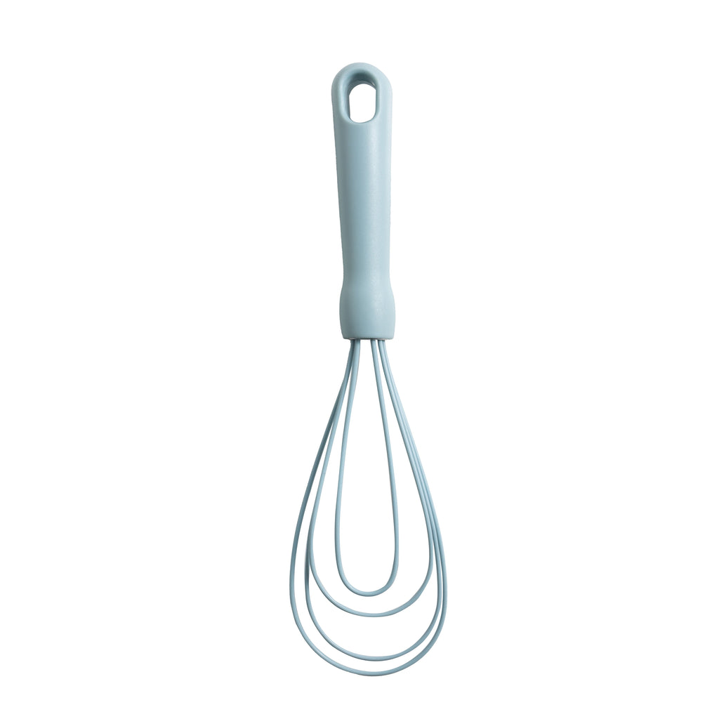 Premium Kitchen 3-Piece Silicone Whisk Set, 10.5"/10.4"/9.6" L, Blue Color - Innovative Kitchen Helper for Modern Cooking Detail