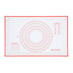 Premium Kitchen Reusable Silicone 24"x 18" Pastry Mat with Measurements - Kitchen Gadget Tool for Quick Food Prep Detail