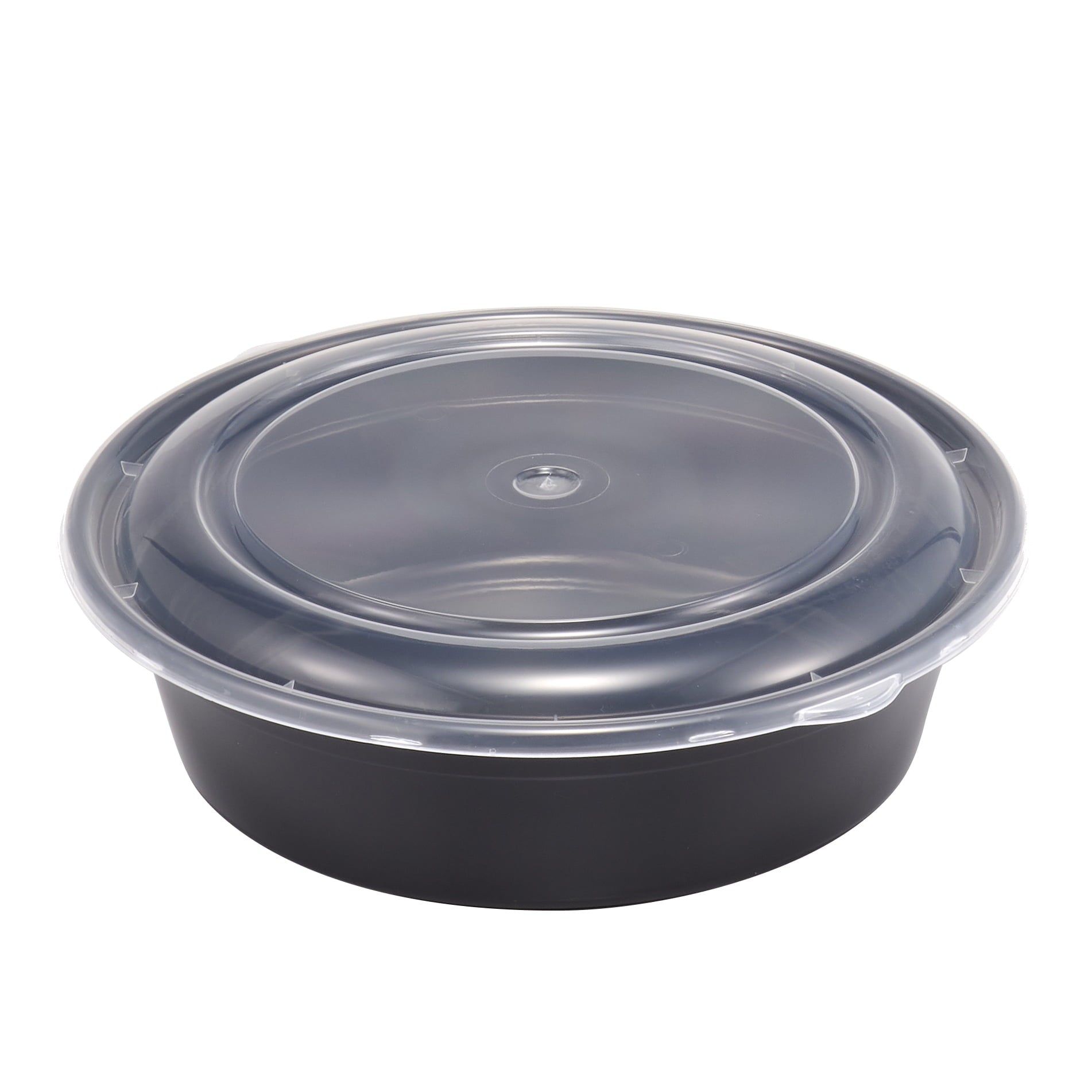 Fun Food Fidget 5-Pack Round Meal Prep Containers with Lids, 1L, BPA-Free, Microwave & Dishwasher Safe, Ideal Use for Meal ... - Playful Star & Heart Shaped Geometric NeeDoh Detail