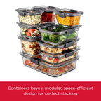 Sweet Treat Shaped 1.3 Cup Stain-Proof Food Storage Container, Set of 2 - Deliciously Soft Cupcake Sensory Glob Detail