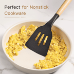 Innovative Silicone Cooking Utensils Set, 38 PCS Kitchen Utensils Set for 446°F Heat Resistant, Food Grade Utensil Sets with Woo... - Multi-Functional Manual Food Chopper & Slicer Detail