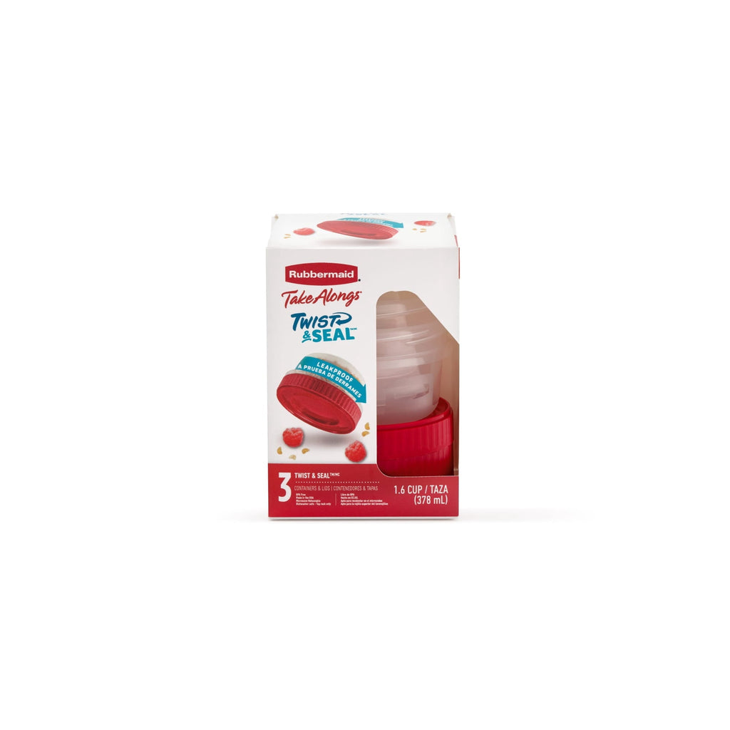 Playful Geometric (3 pack) & Seal 1.6-Cup Food Storage Containers, Ruby Red, 3 pack - Squishy Dohnut Sweet Treat Shaped Stress Toy Detail