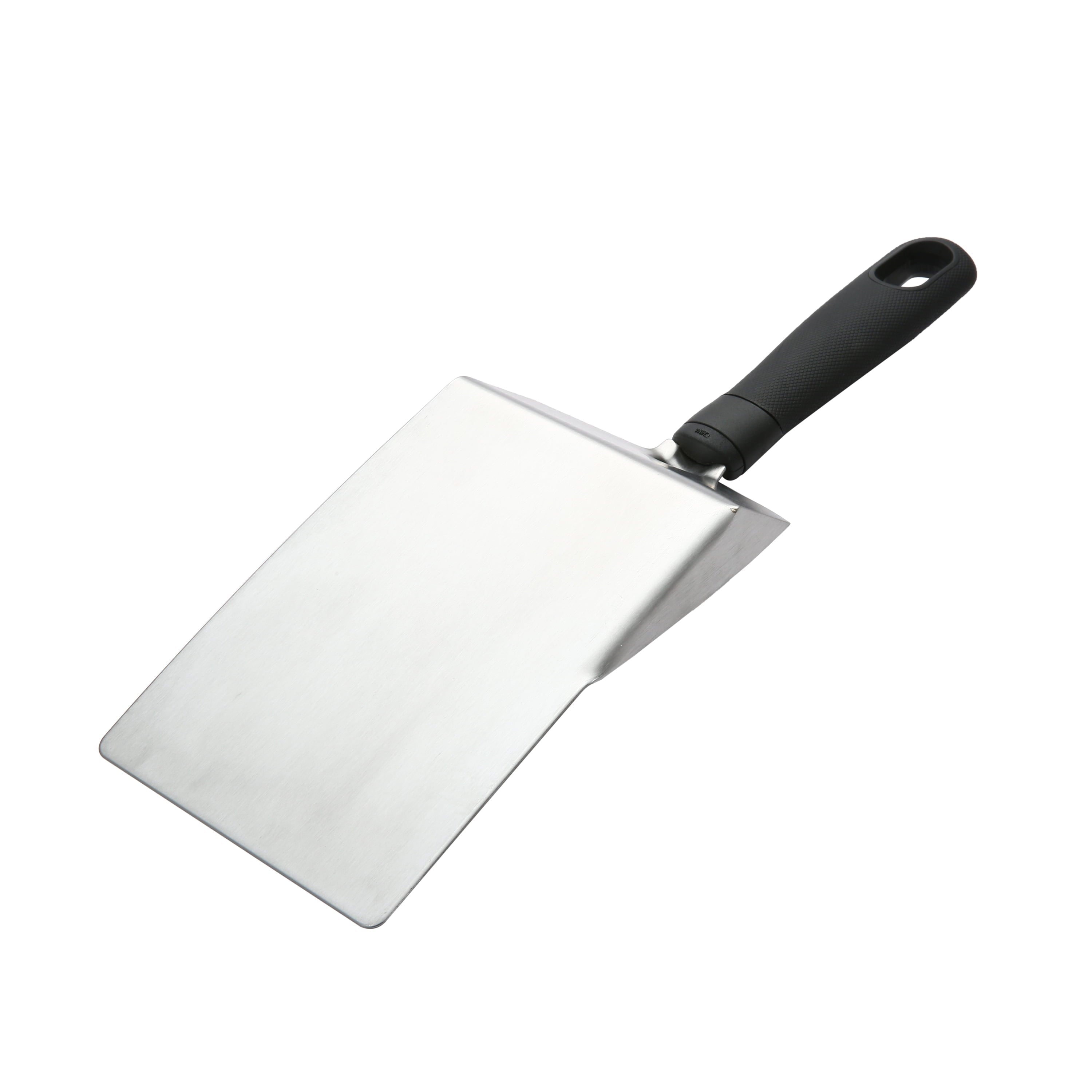 Chef-Quality Dishwasher safe 11.81 in Stainless Steel Kitchen Spatula - High-Precision Culinary Tool for Baking & Cooking Detail