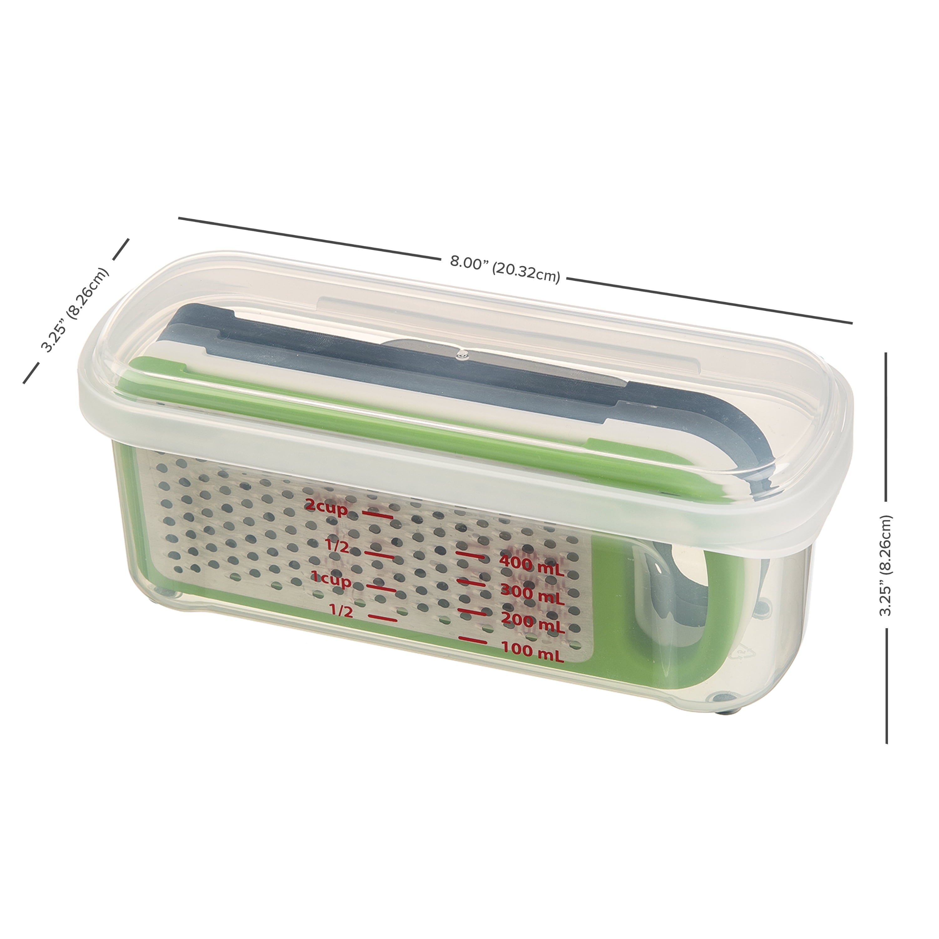 Multi-Functional Compact Grate & Slice Set - Innovative Kitchen Helper for Modern Cooking Detail