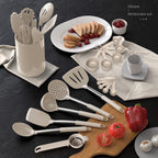 Chef-Quality Large Silicone Cooking Utensils Set - Heat Resistant Kitchen Utensils,Turner Tongs,Spatula,Spoon,Brush,Whisk,Stainles... - Heavy Duty Stainless Steel Kitchen Shears Detail