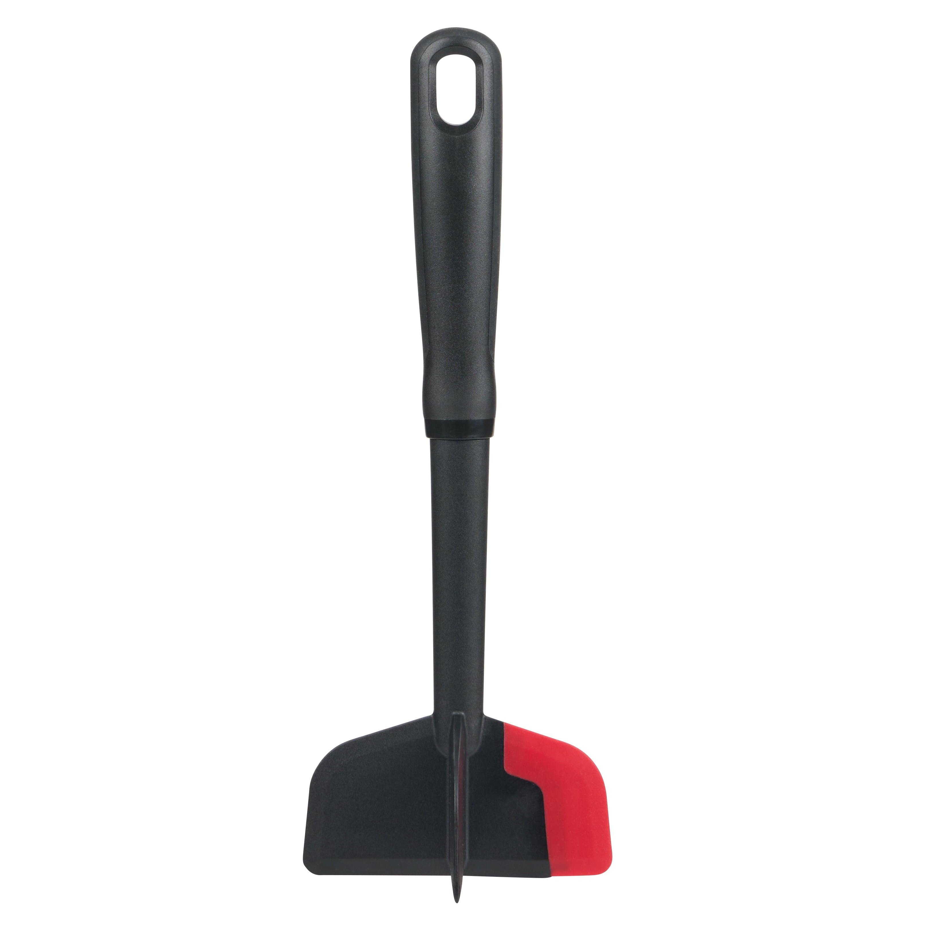 Premium Kitchen Silicone Meat Masher and Chopper, Black - Multi-Functional Manual Food Chopper & Slicer Detail