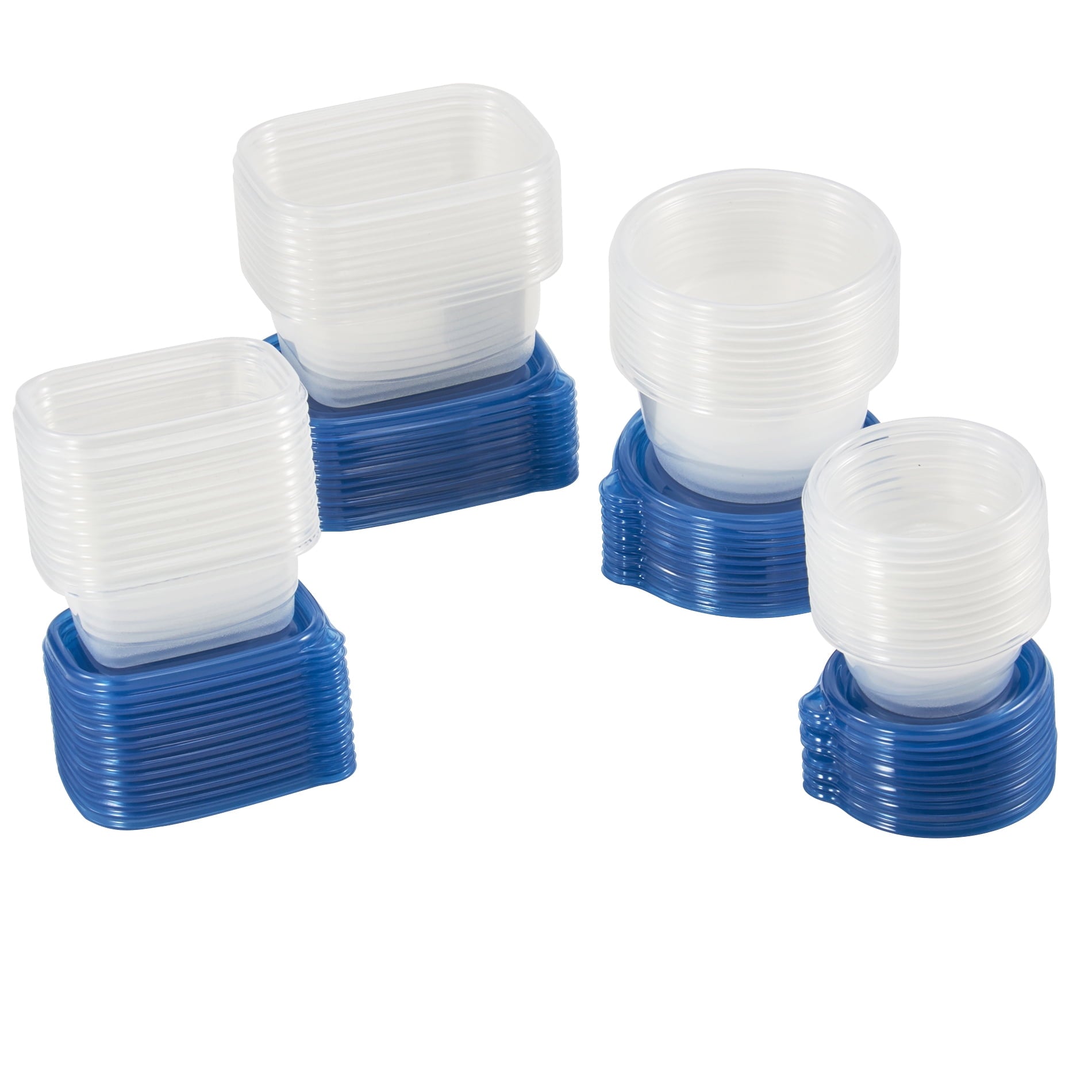 Sweet Treat Shaped 92pc Plastic Food Storage Container set, Ideal Use for Refrigeration Storage and Organization,... - Fun Food Fidget Cookie Squishable Toy Detail