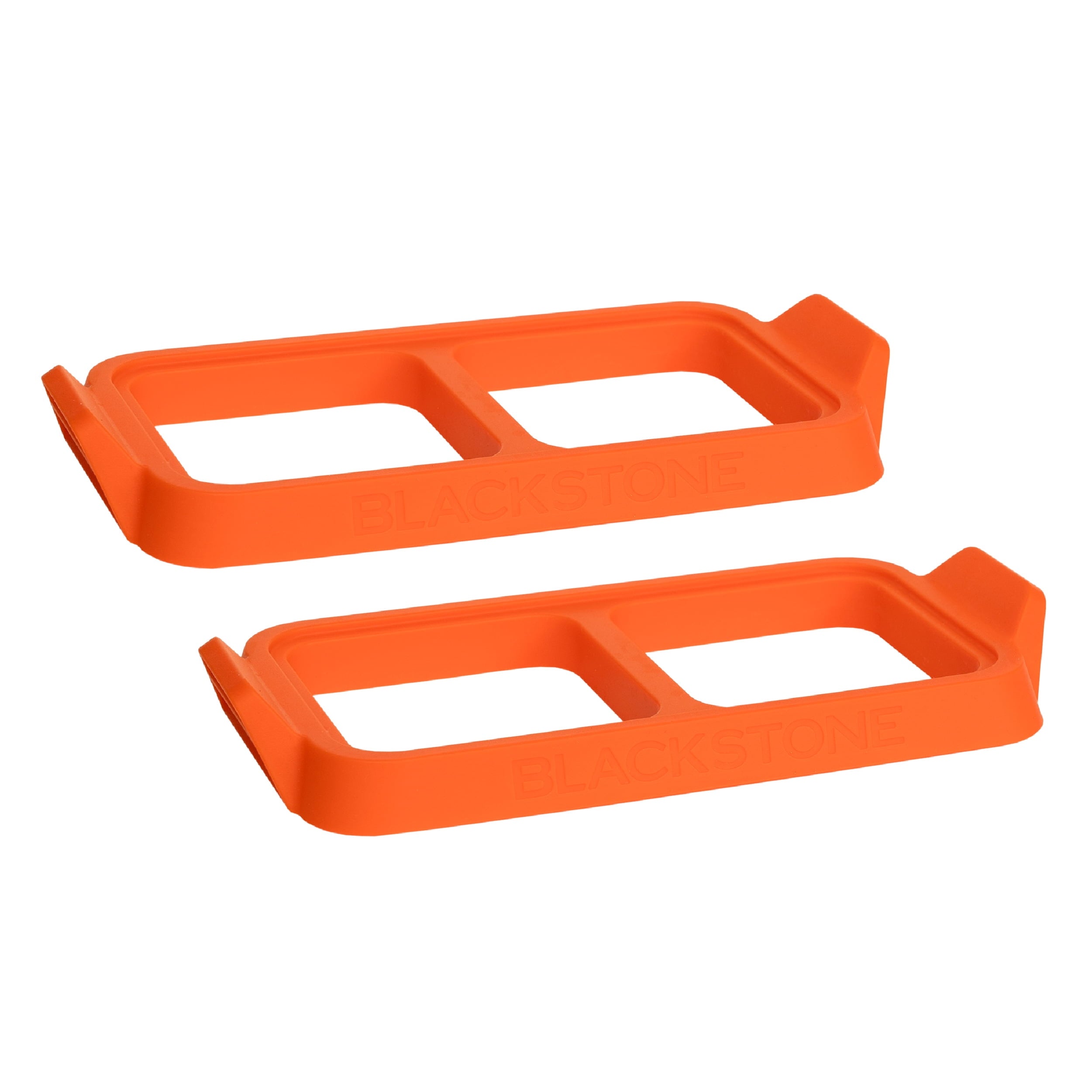 High-Precision Silicone Egg Ring Tray Set with Heat-Resistant Handles, 2-Piece - Professional Kitchen Tool for Culinary Enthusiasts - Default Title