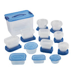 Sweet Treat Shaped 92pc Plastic Food Storage Container set, Ideal Use for Refrigeration Storage and Organization,... - Fun Food Fidget Cookie Squishable Toy - Default Title