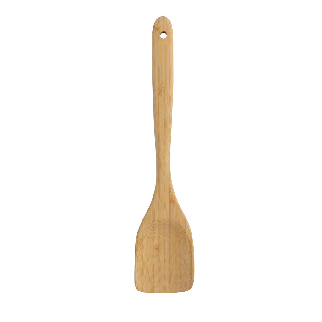Durable Steel Bamboo Turner, Crafted , Cooking and Kitchen, 12.99 x 2.67 x 0.59 inch. - High-Precision Culinary Tool for Baking & Cooking - Default Title