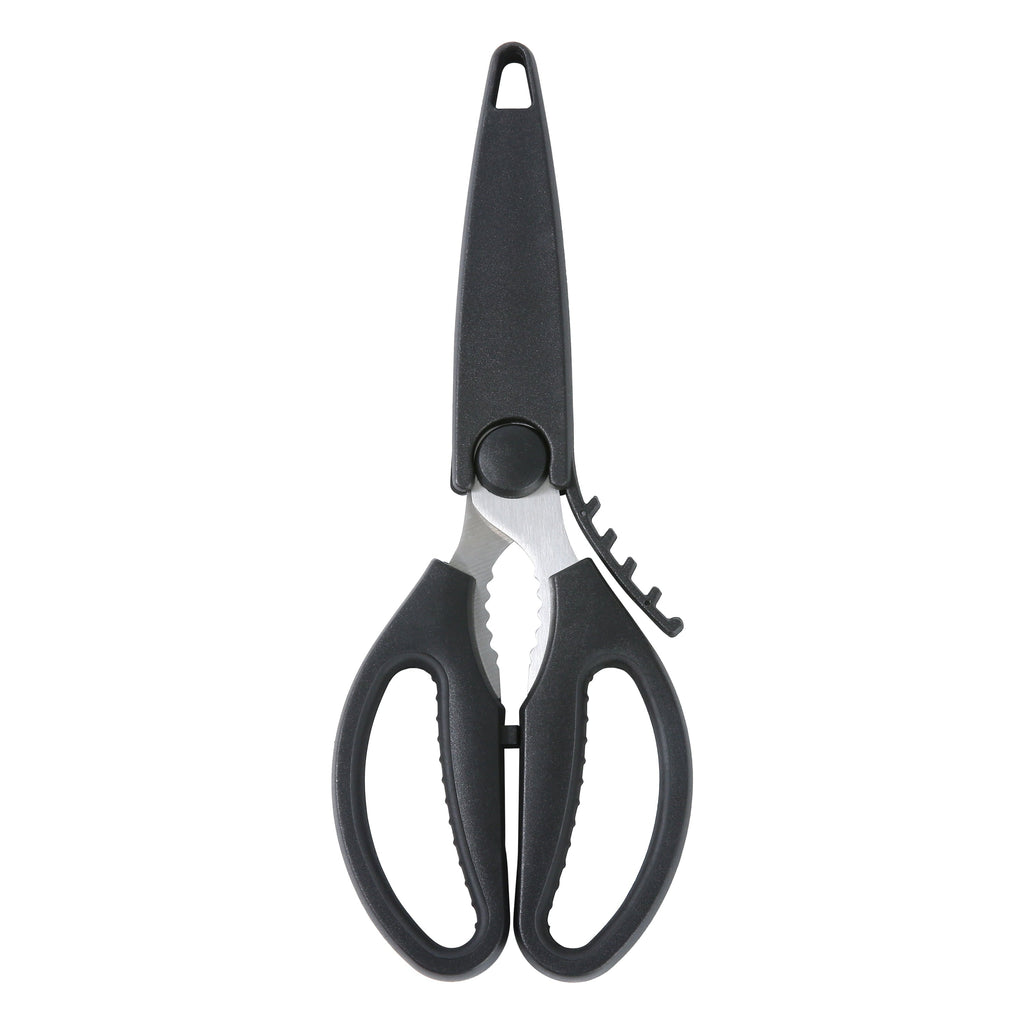 Ergonomic Manual Stainless Steel Multi-Purpose Kitchen Shears with Grip 1 Each - Multi-Functional Manual Food Chopper & Slicer - Default Title