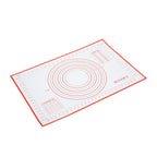 Premium Kitchen Reusable Silicone 24"x 18" Pastry Mat with Measurements - Kitchen Gadget Tool for Quick Food Prep - Default Title