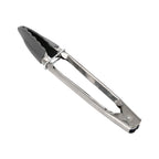 High-Precision Stainless Steel and Silicone Mini Food Tongs Grey - Professional Kitchen Tool for Culinary Enthusiasts - Default Title
