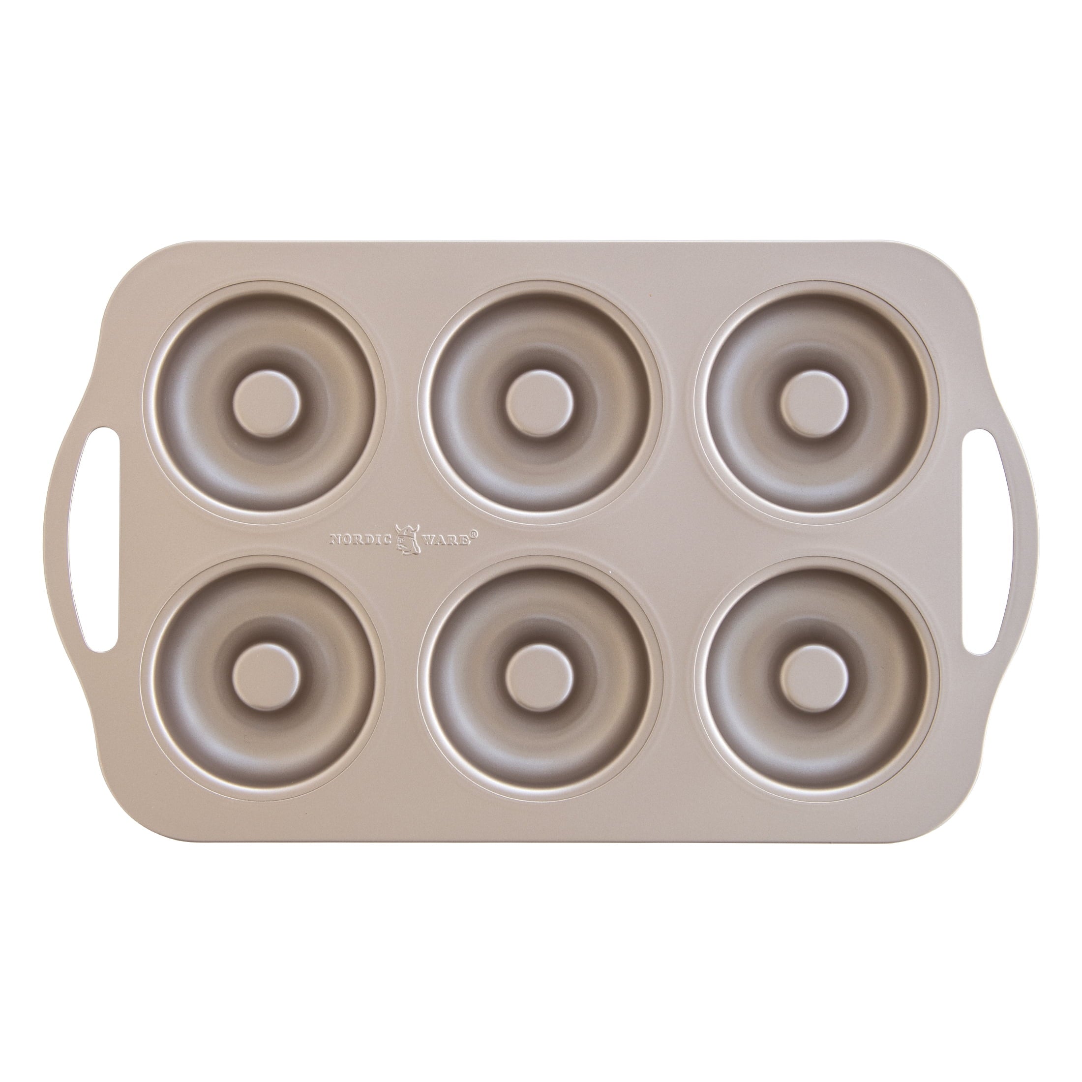 Premium Kitchen 6 Cavity Nonstick Steel Donut Pan - Innovative Kitchen Helper for Modern Cooking - Default Title