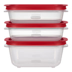 Sweet Treat Shaped 3.57-Cup (2) and 5.26-Cup EasyStore Rectangle Containers, 3 Pack, Food Storage Containers, Food Storage Containers wi... - Playful Star & Heart Shaped Geometric NeeDoh - Default Title