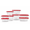 Deliciously Squishy Food Storage Containers, 16 Piece Set - Playful Star & Heart Shaped Geometric NeeDoh - Default Title