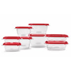 Deliciously Squishy Food Storage Containers, 16 Piece Set - Playful Star & Heart Shaped Geometric NeeDoh - Default Title