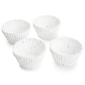 Premium Kitchen Reusable Non-Stick Silicone Baking Cups (12 Pack) - Standard Size - Confetti - Multi-Functional Manual Food Chopper & Slicer - Default Title