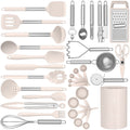 High-Precision Silicone Cooking Utensils Set - Heat Resistant Silicone Kitchen Utensils for Cooking, Kitchen Utensil Spatula Set,BPA... - Heavy Duty Stainless Steel Kitchen Shears - Default Title