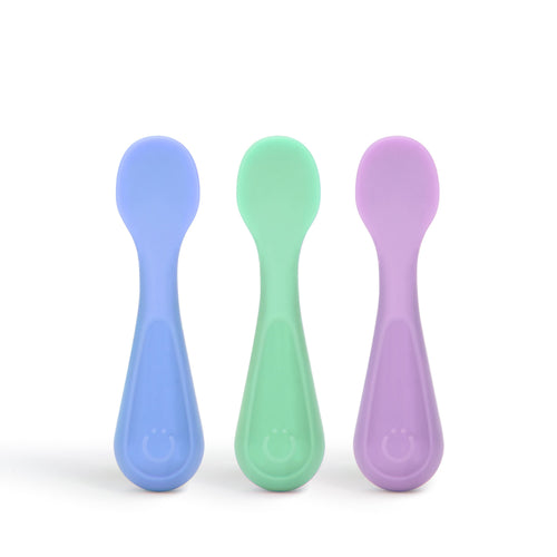 Chef-Quality Silicone Toddler Training Spoons, Baby, Silicone Flatware Sets, 3 Pack - Heavy Duty Stainless Steel Kitchen Shears - Default Title