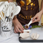 Durable Steel Silicone Cooking Utensils Set - 446°F Heat Resistant Kitchen Utensils,Turner Tongs,Spatula,Spoon,Brush,Whisk,Kitchen ... - Heavy Duty Stainless Steel Kitchen Shears Detail