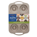 Premium Kitchen 6 Cavity Nonstick Steel Donut Pan - Innovative Kitchen Helper for Modern Cooking Detail