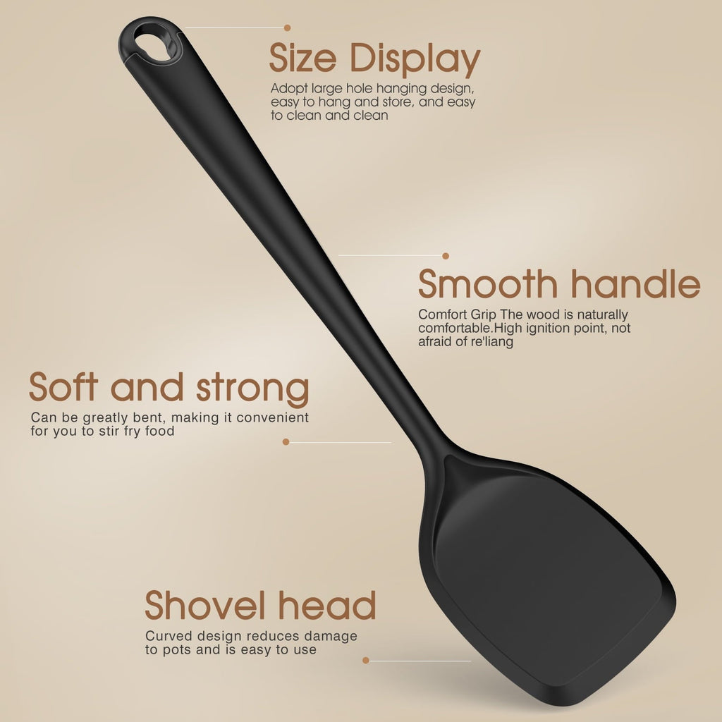 Chef-Quality Silicone Kitchen Utensils Set, 600°F Heat Resistant Silicone Cooking Utensils, Spatula, Spoon, Whisk, Tongs, Kitchen ... - Professional Kitchen Tool for Culinary Enthusiasts Detail