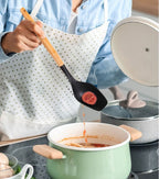 Professional Grade with Bamboo Handle, Ideal for Cooking , 13in L - High-Precision Culinary Tool for Baking & Cooking Detail