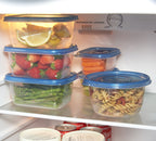 Sweet Treat Shaped 92pc Plastic Food Storage Container set, Ideal Use for Refrigeration Storage and Organization,... - Fun Food Fidget Cookie Squishable Toy Detail