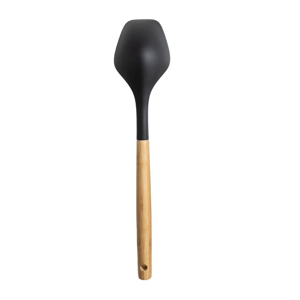 Professional Grade with Bamboo Handle, Ideal for Cooking , 13in L - High-Precision Culinary Tool for Baking & Cooking Detail
