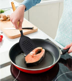 Professional Grade Kitchen and Cooking Utensil Turner, 13" L, Black - Professional Kitchen Tool for Culinary Enthusiasts Detail