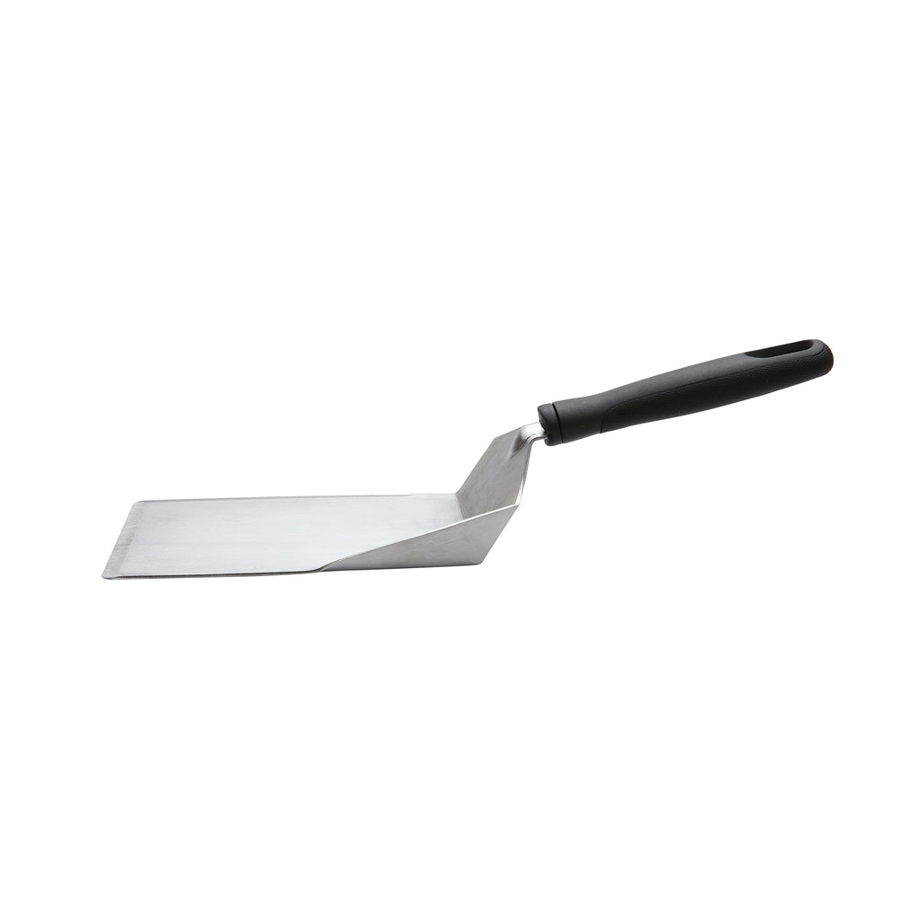 Chef-Quality Dishwasher safe 11.81 in Stainless Steel Kitchen Spatula - High-Precision Culinary Tool for Baking & Cooking Detail
