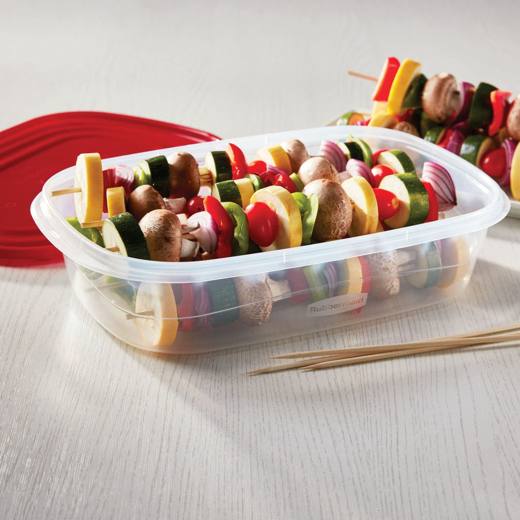 Deliciously Squishy Food Storage Containers, 16 Piece Set - Playful Star & Heart Shaped Geometric NeeDoh Detail