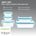 Sweet Treat Shaped Glass Storage Set, 10 Piece - Squishy Dohnut Sweet Treat Shaped Stress Toy Detail