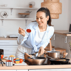 Chef-Quality Stainless Steel Measuring Cups and Spoons Set of 15, 5 Stainless Steel Nesting Measuring Cups & 5 Spoons, 5 Mini Meas... - Professional Kitchen Tool for Culinary Enthusiasts Detail